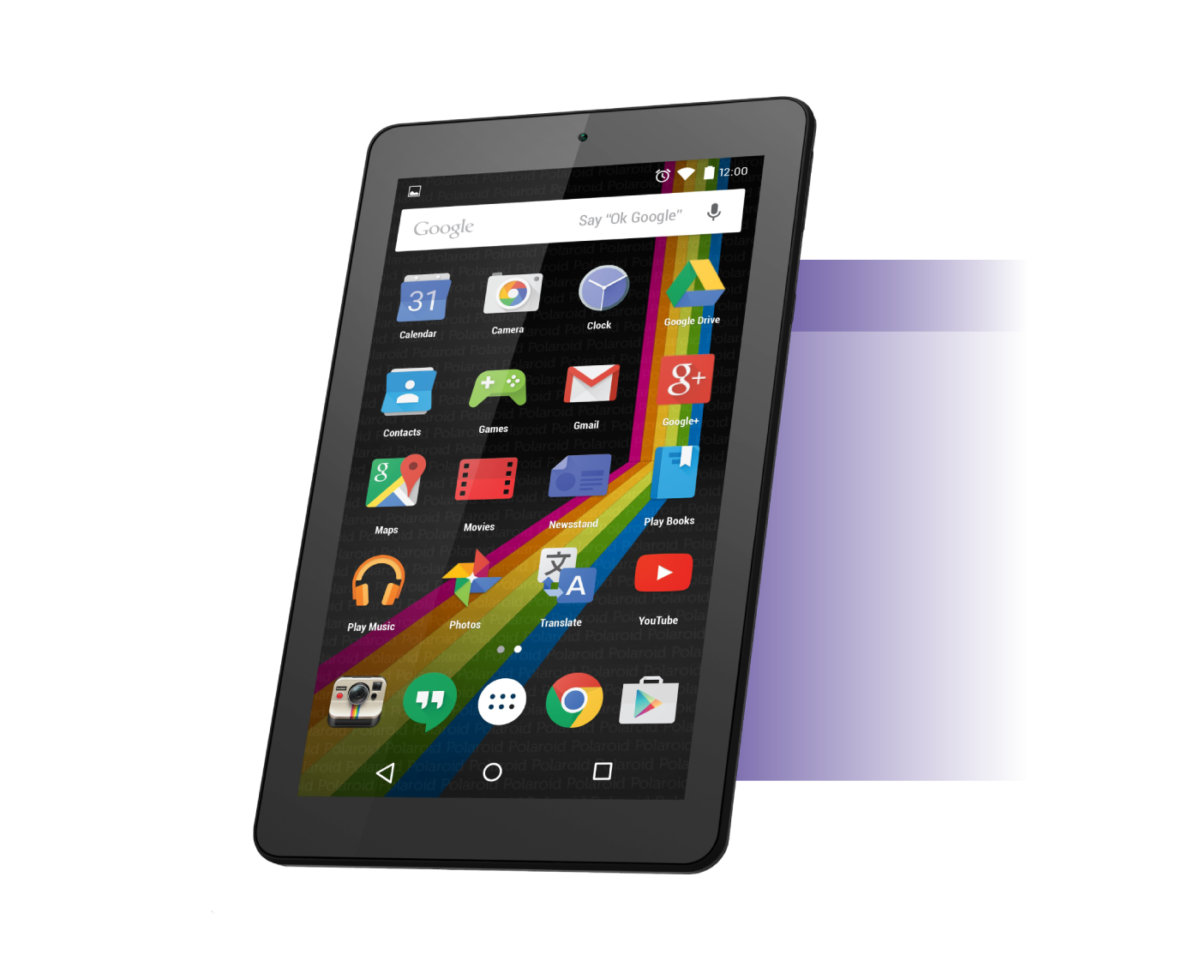 Tablet Android con apps de Google para arriendo de tablets